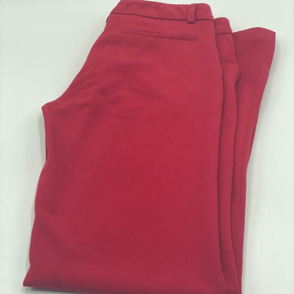 Brise Women's Bright Red Professional Dress Pants - Size 38 (EU) - Picture 3 of 5